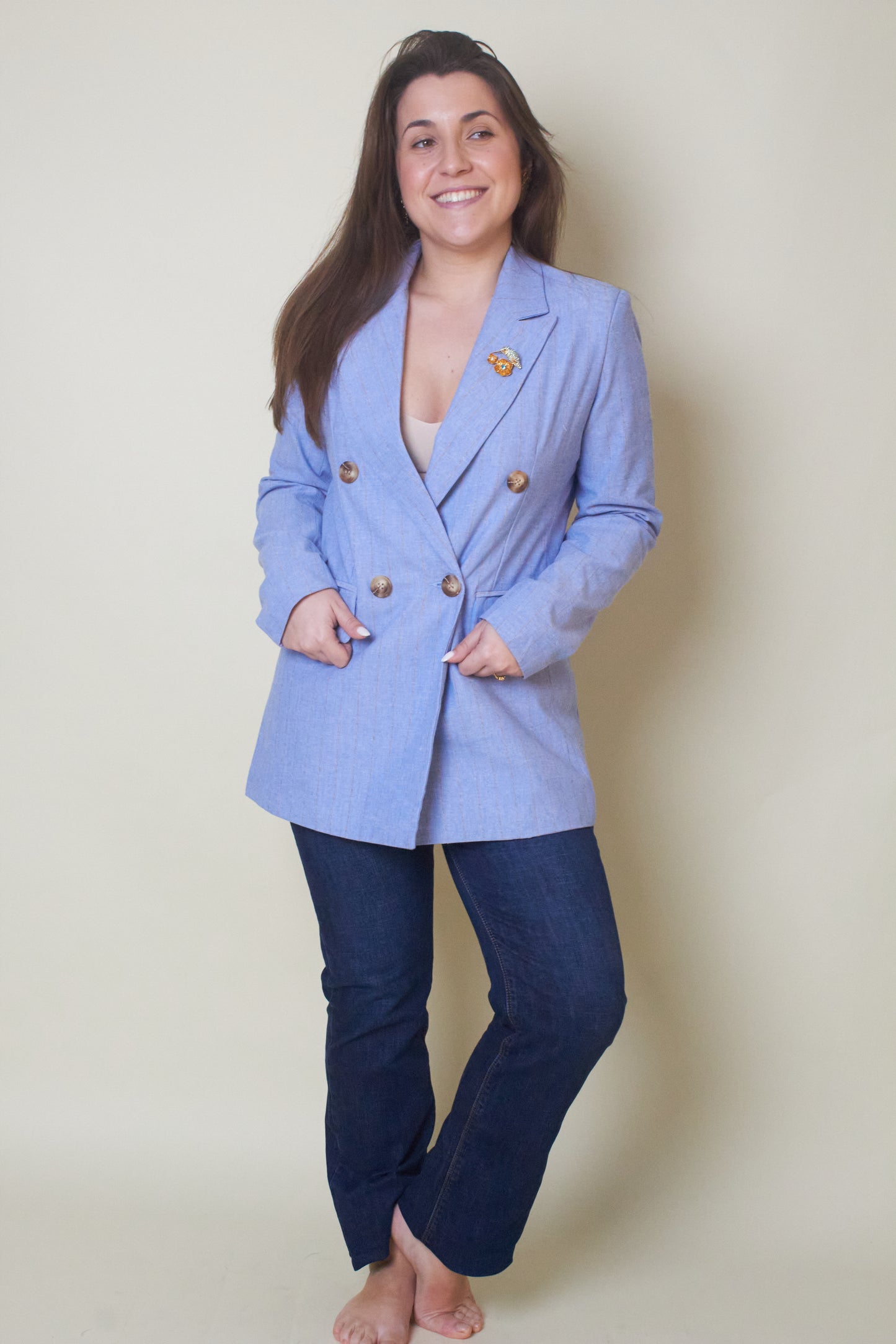 Blazer Risca Diplomática