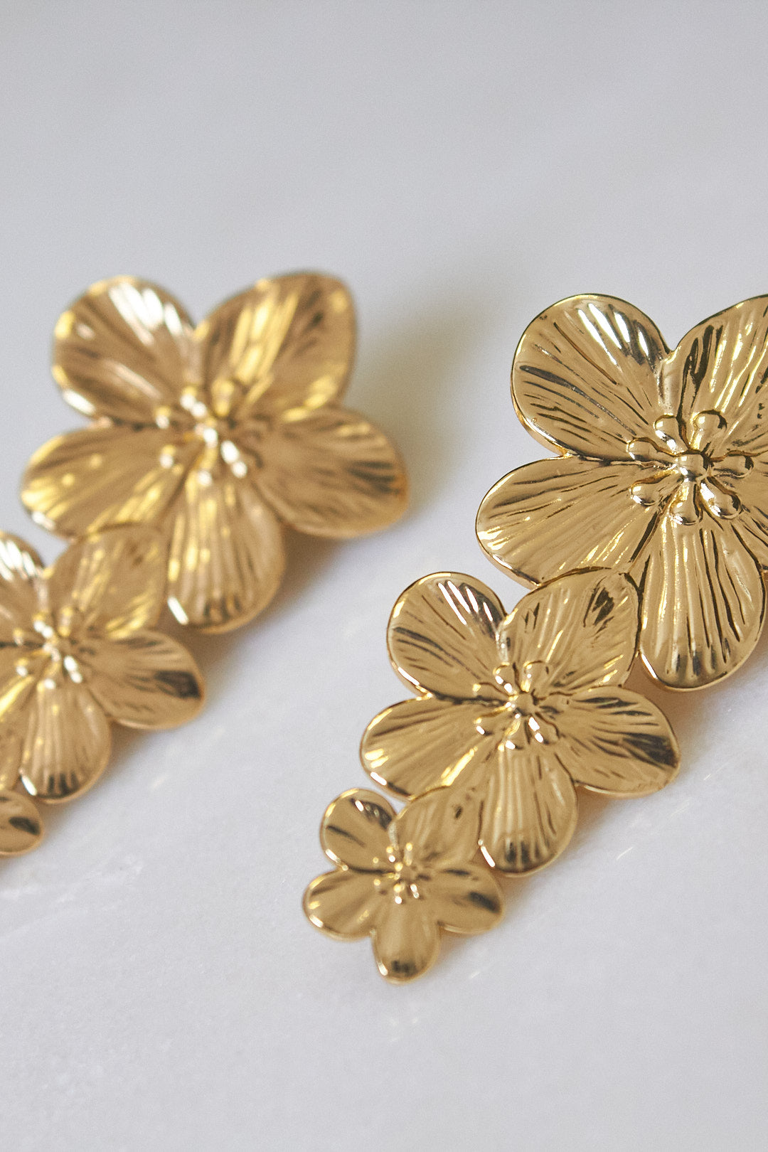 Brincos Conjunto Flores