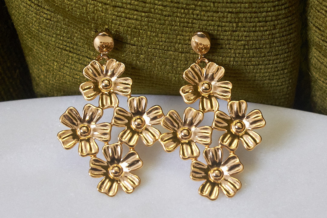 Brincos Flores Mini