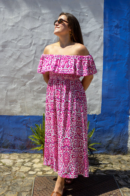 Vestido "Moroccan Pink"