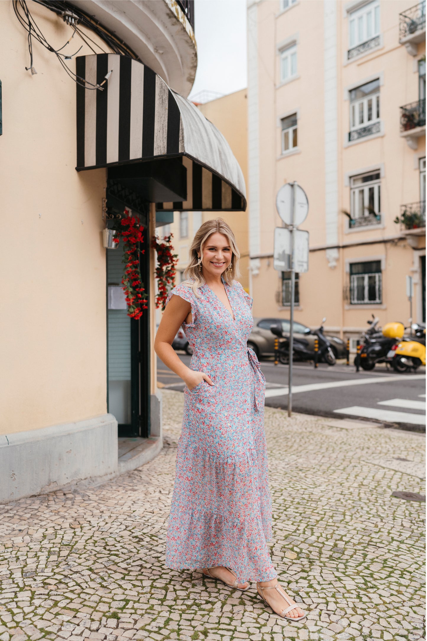 "Blue Sky" dress