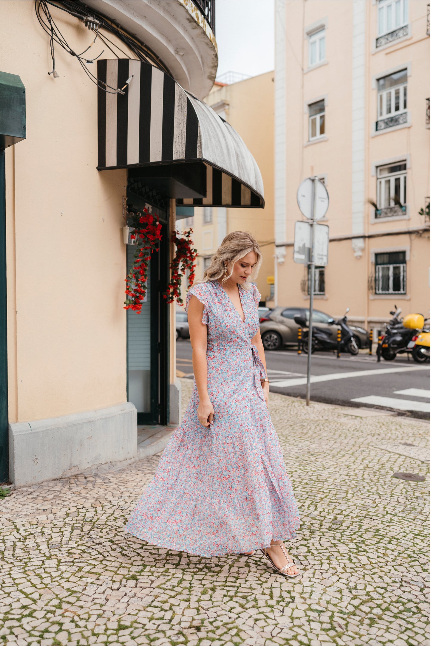 "Blue Sky" dress