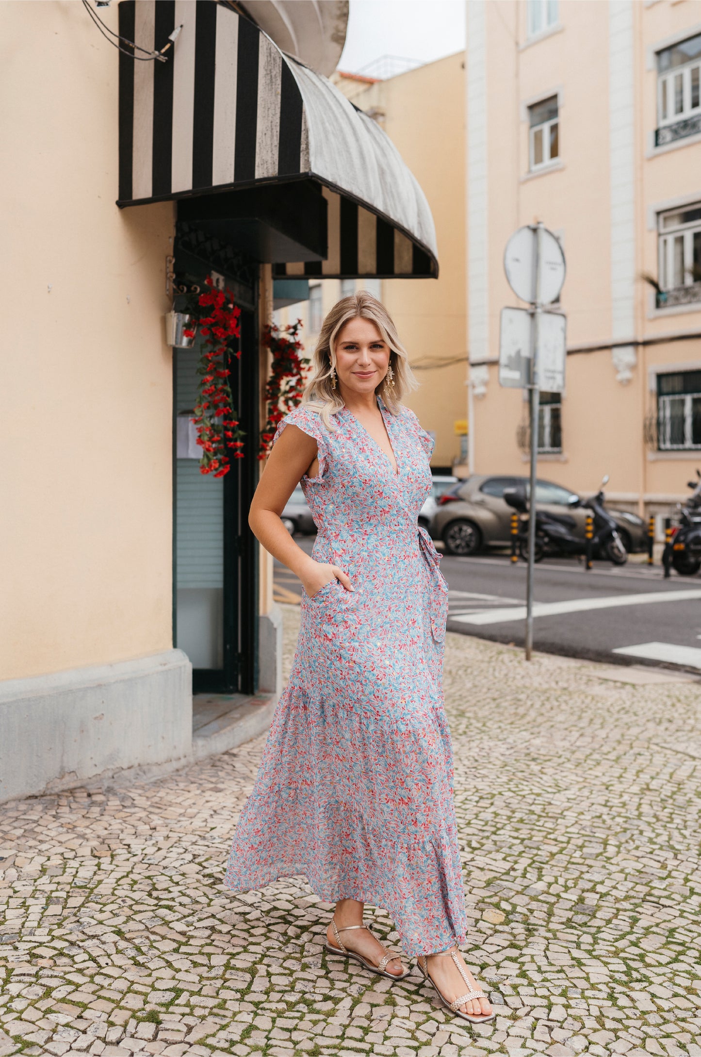 "Blue Sky" dress